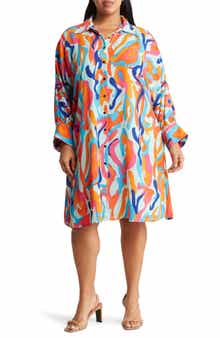 BY DESIGN Brooklyn III Long Sleeve Shirtdress