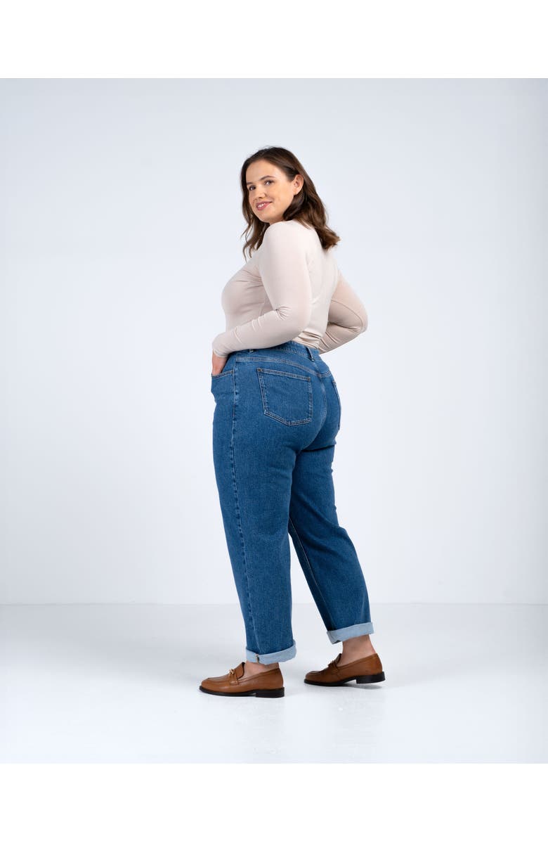 Kettlewell Darla Boyfriend Jeans, Alternate, color, Mid Blue