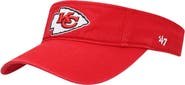 '47 Men's '47 Red Kansas City Chiefs Clean Up Visor