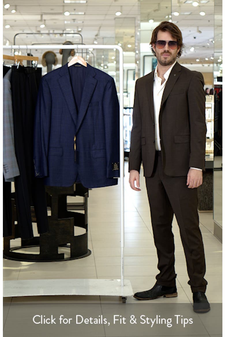 Regular Fit Milano Plaid Wool Sport Coat video