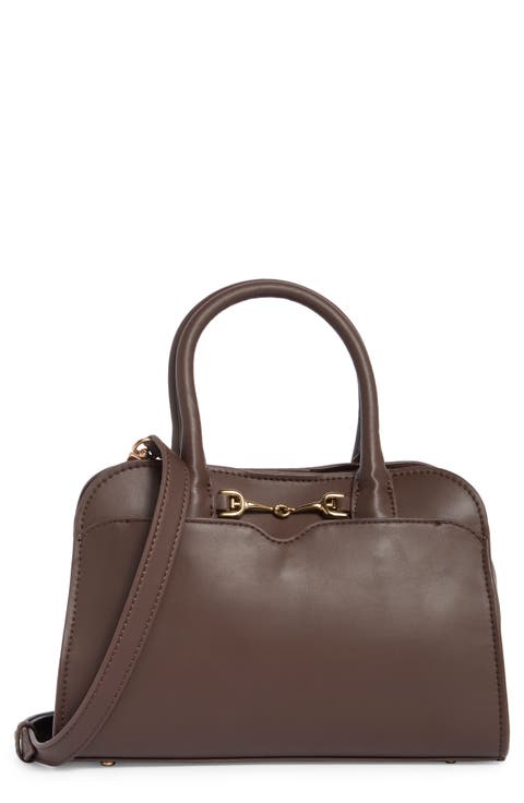 Loraine Small Bowler Satchel Bag