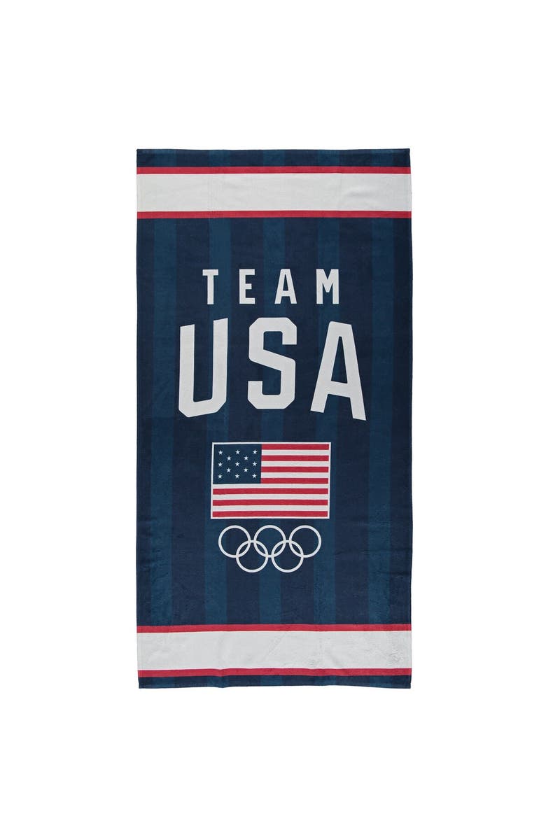 WINCRAFT Team USA 30'' x 60'' Beach Towel, Main, color, 
