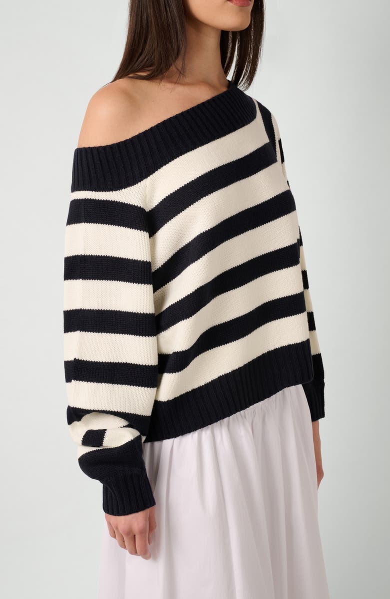 WeWoreWhat Off the Shoulder Sweater, Alternate, color,