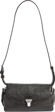 Lemaire Small Gear Croc Embrossed Leather Crossbody