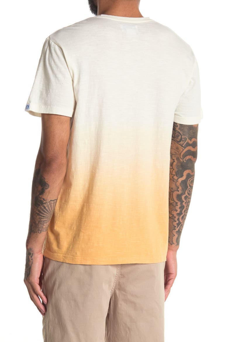 MR. SWIM Dip Dye Crew Neck T-Shirt, Alternate, color, YELLOW