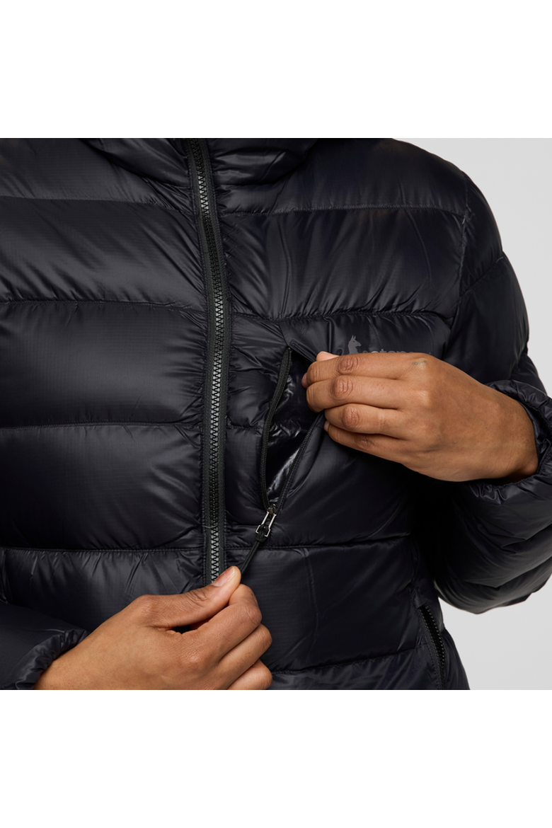 Fuego Max Down Hooded Jacket - Women's, Alternate, color, Cotopaxi Black