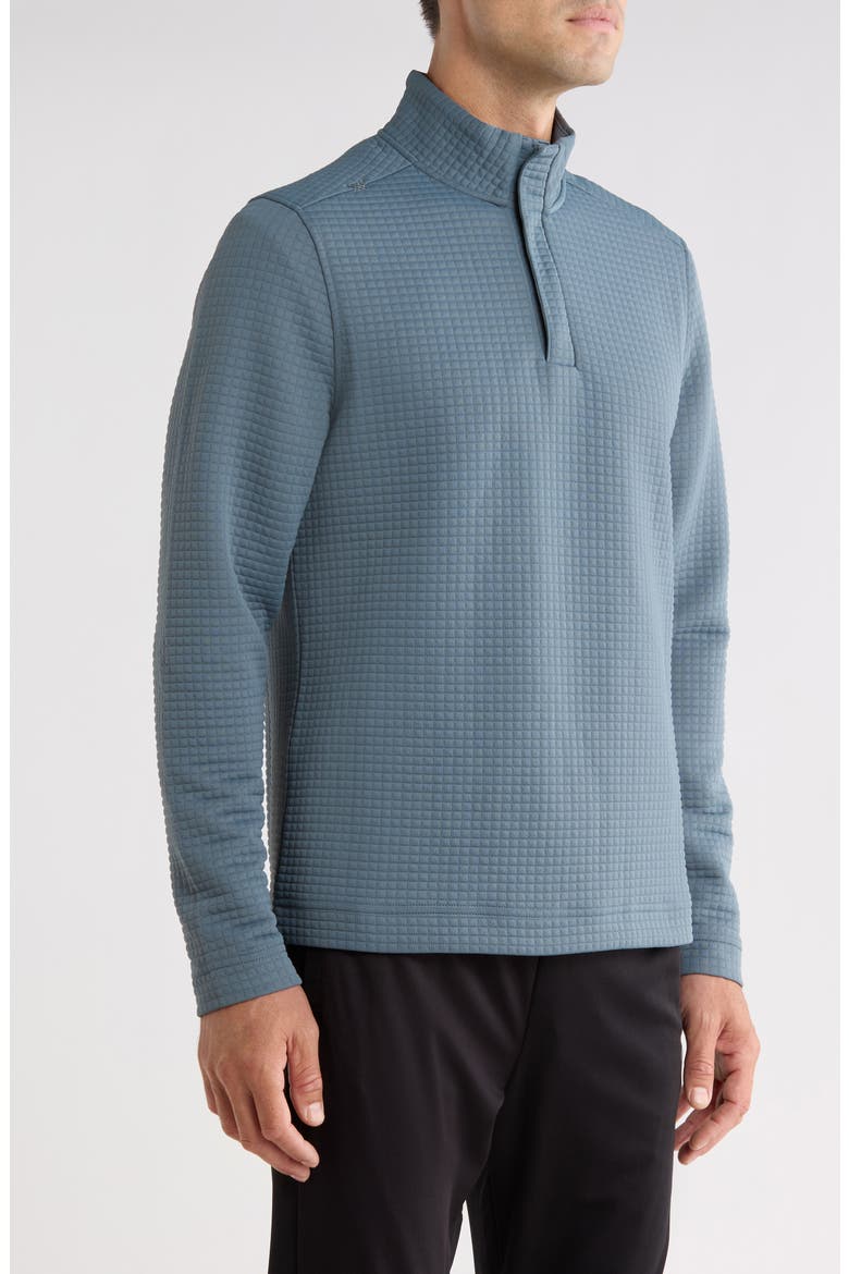 Landmark Quarter Zip Pullover, Alternate, color, SHADOW BLUE