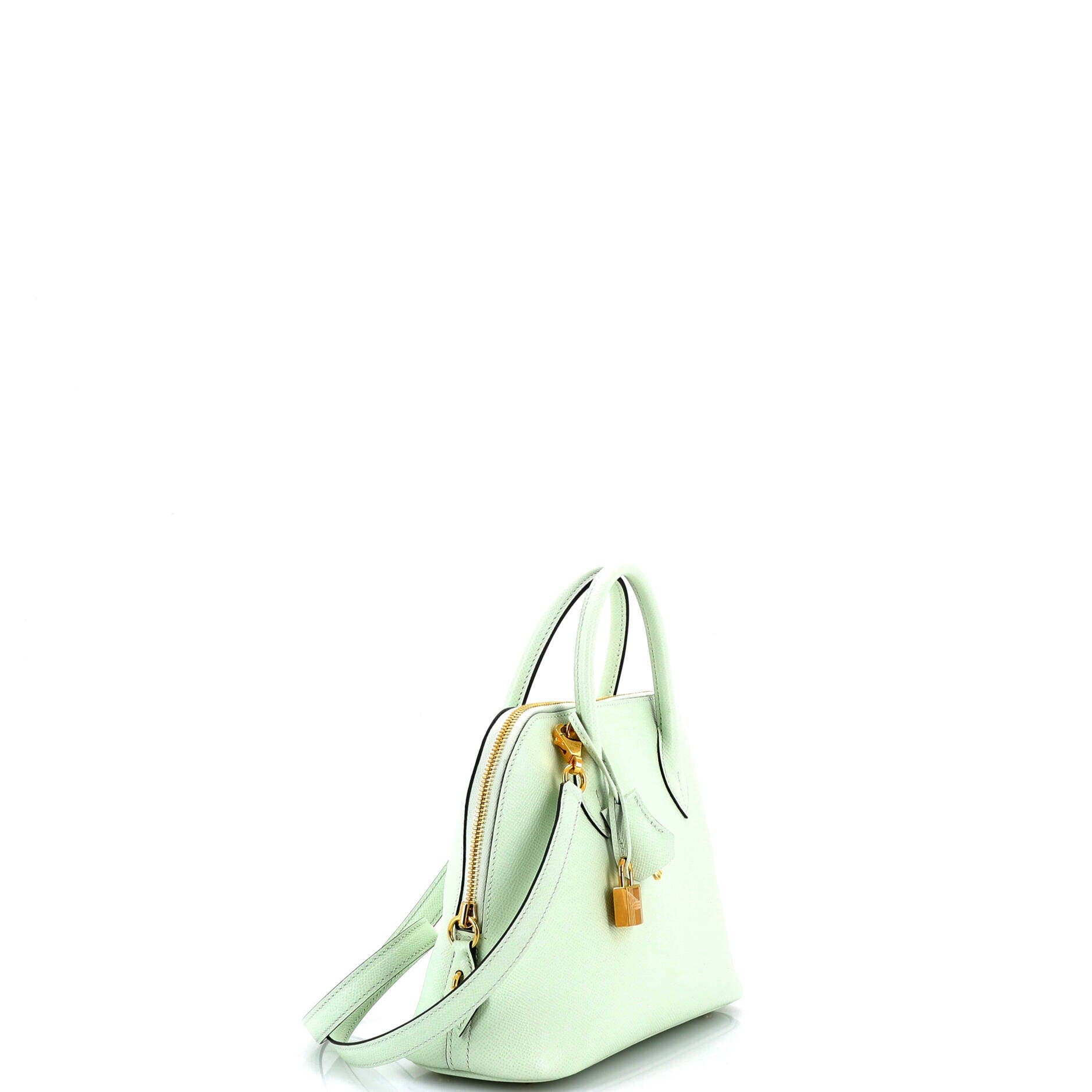 Pre-Owned Hermes Bolide 1923 Bag Epsom 25, Alternate, color, Vert Fizz