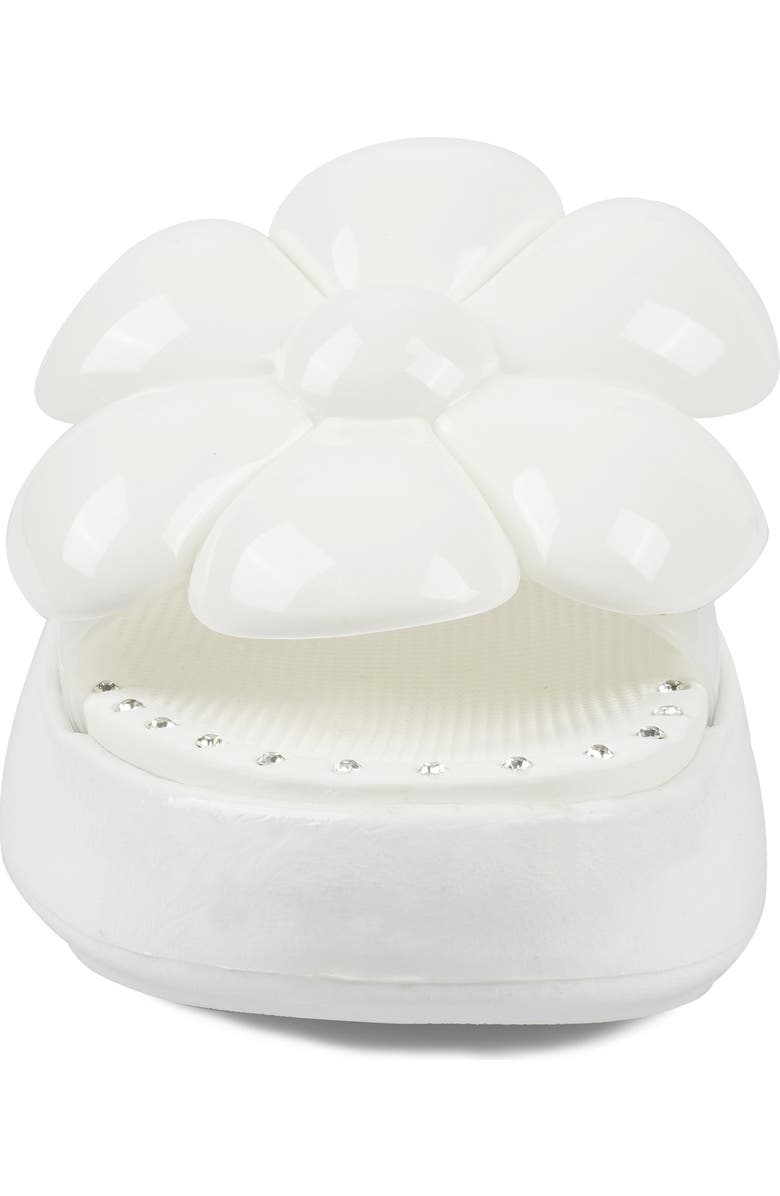 ZIGI Arria Platform Sandal, Alternate, color, Ice White