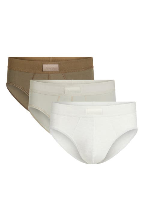 3-Pack Cotton & Modal Blend Briefs (Regular & Big)