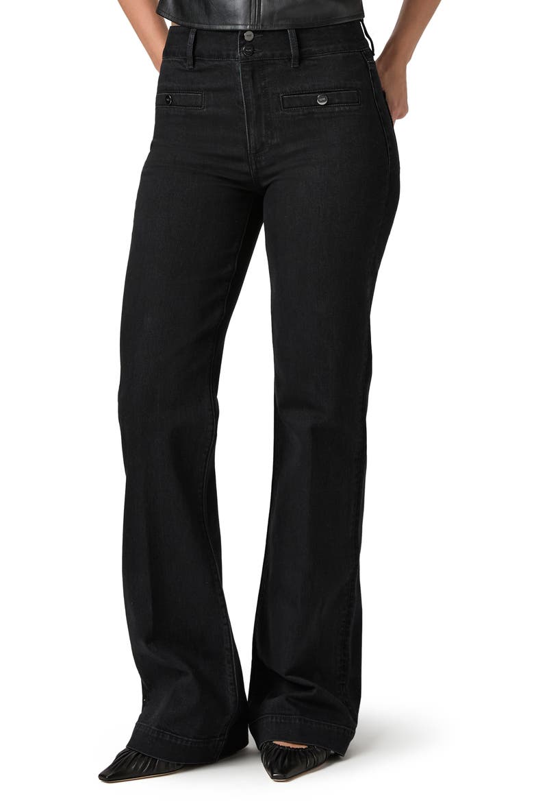 Leenah Welt Pocket Wide Leg Jeans, Main, color, FADED DARKNESS