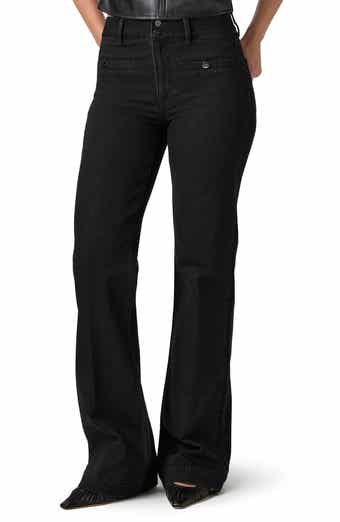 PAIGE Leenah Welt Pocket Wide Leg Jeans