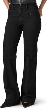PAIGE Leenah Welt Pocket Wide Leg Jeans