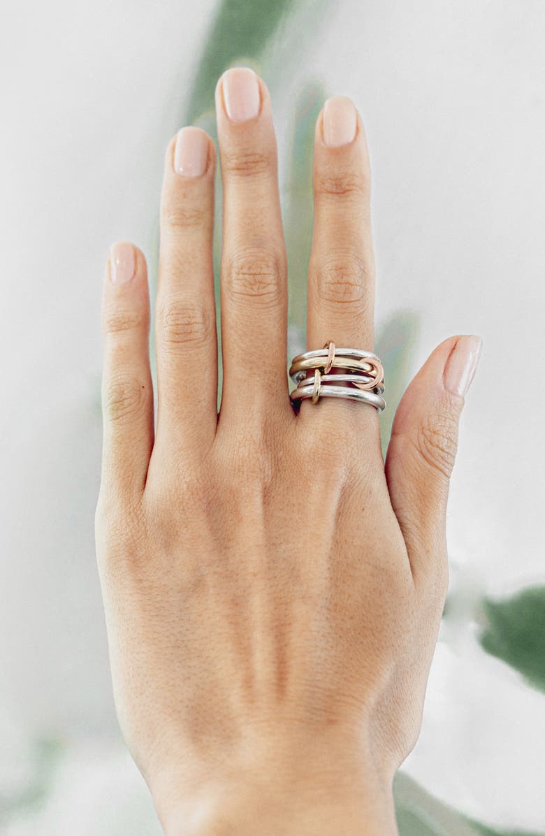 Spinelli Kilcollin Cici Linked Ring, Alternate, color, Mix