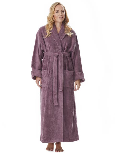 Optimus Long Cotton Bathrobe for Women