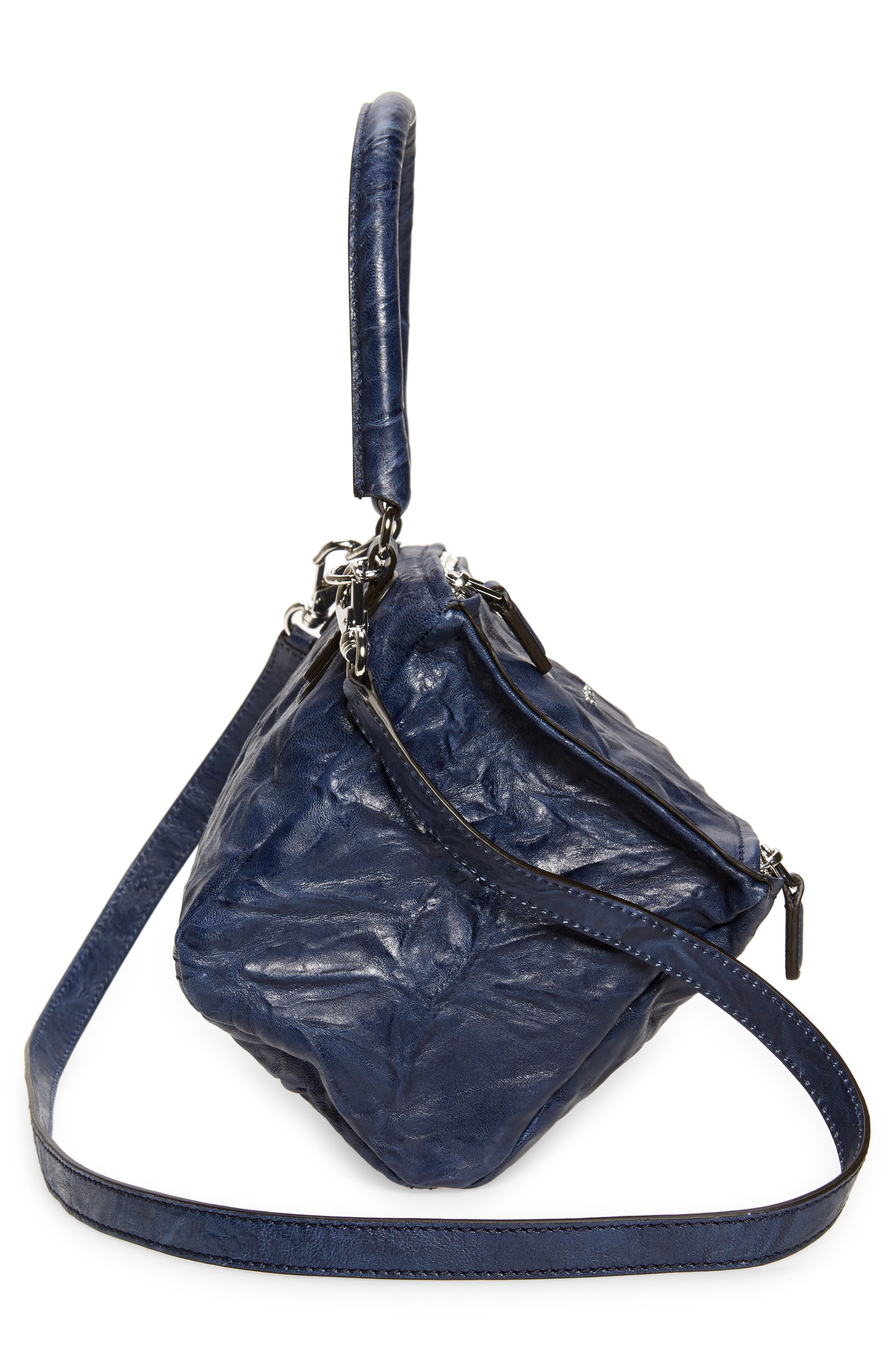 Givenchy Small Pepe Pandora Leather Shoulder Bag, Alternate, color, 