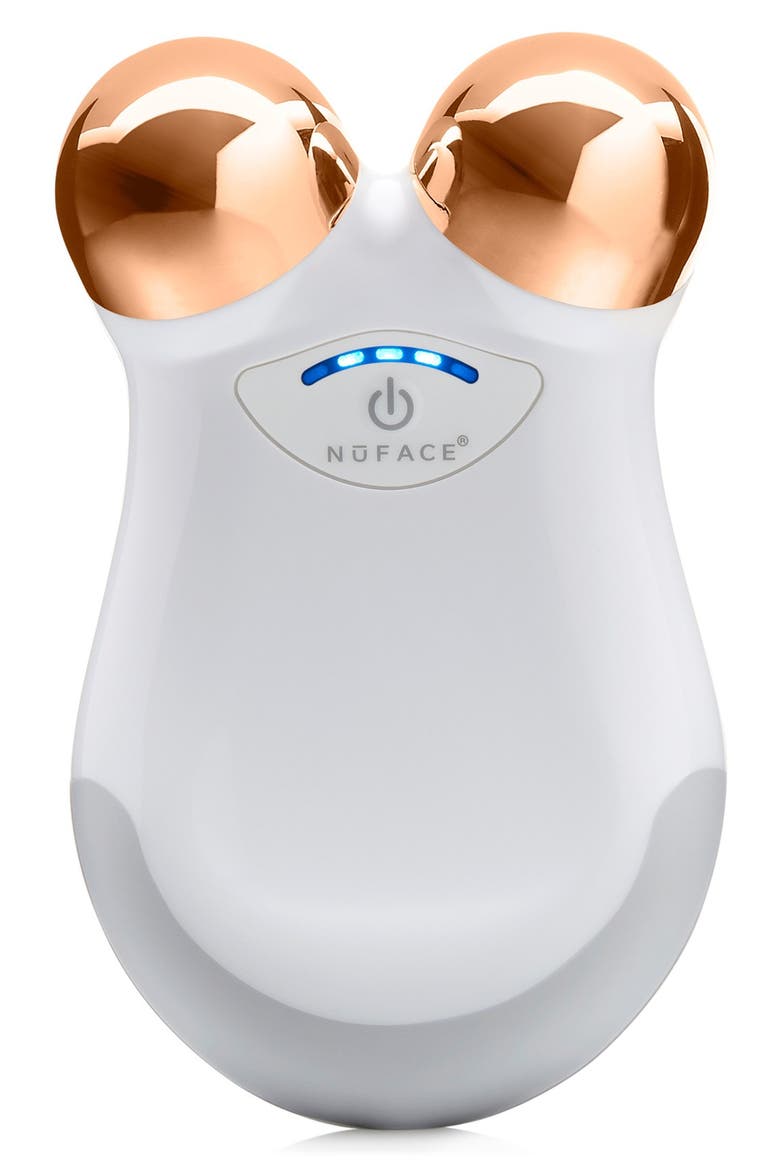 mini Facial Toning Device in White Rose (Limited Edition), Main, color, NO COLOR