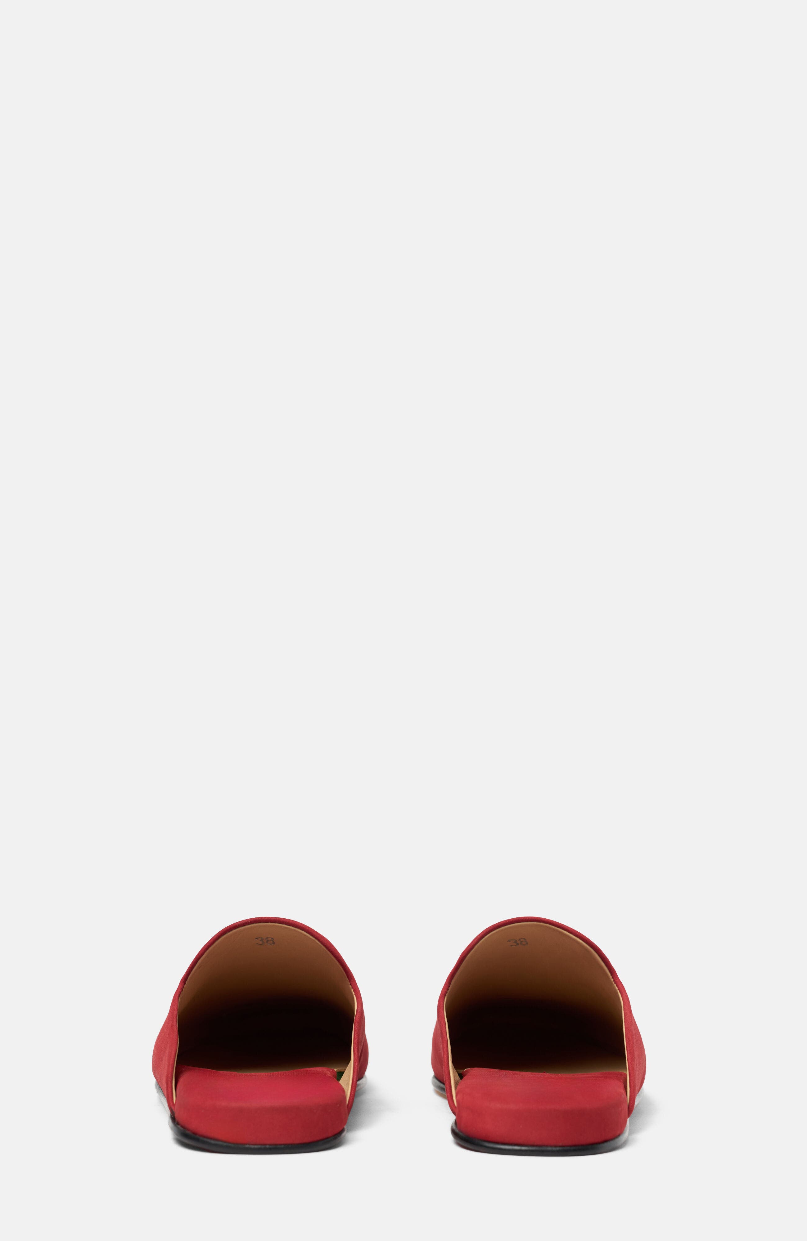 Atlas Slippers, Alternate, color, Red - Nubuck