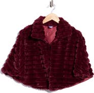NORDSTROM RACK Faux Fur Capelet