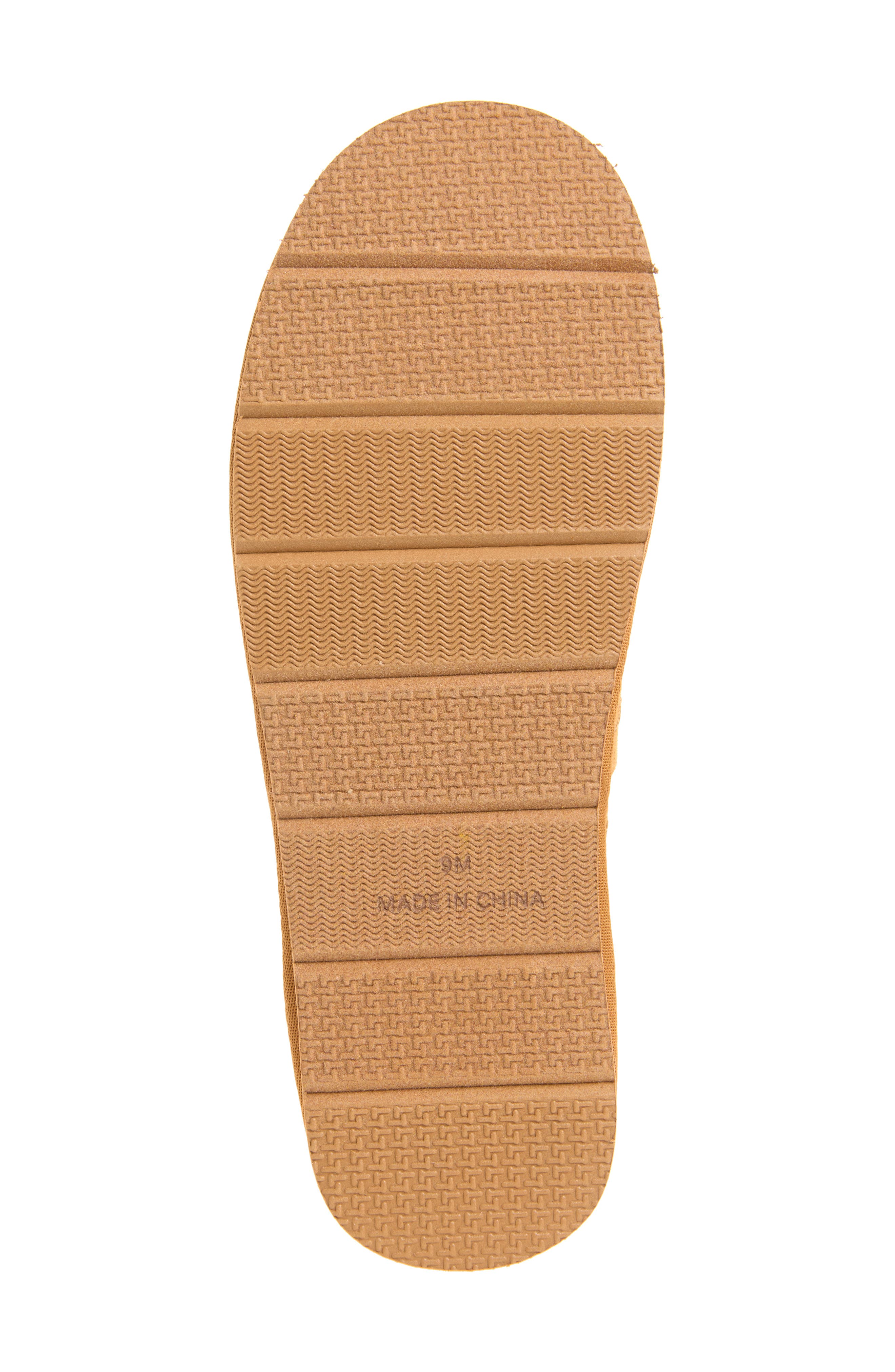 Flory Faux Shearling Clog, Alternate, color, TAN CHESTNUT