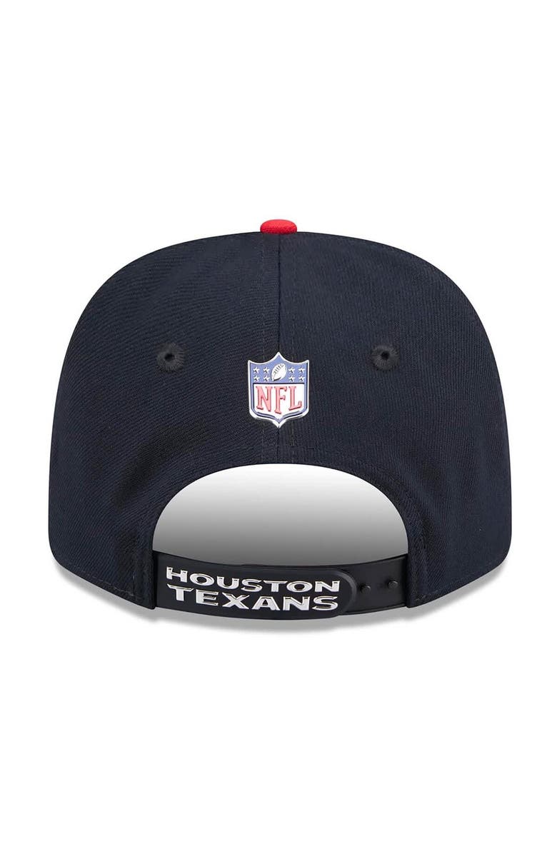 New Era Men's New Era Navy/Red Houston Texans 2026 NFL Draft 9SEVENTY Adjustable Hat, Alternate, color, Navy