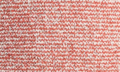 Vince Textured Microstripe Sweater In Pink