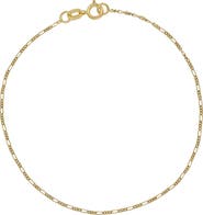 Bony Levy 14K Gold Figaro Chain Bracelet