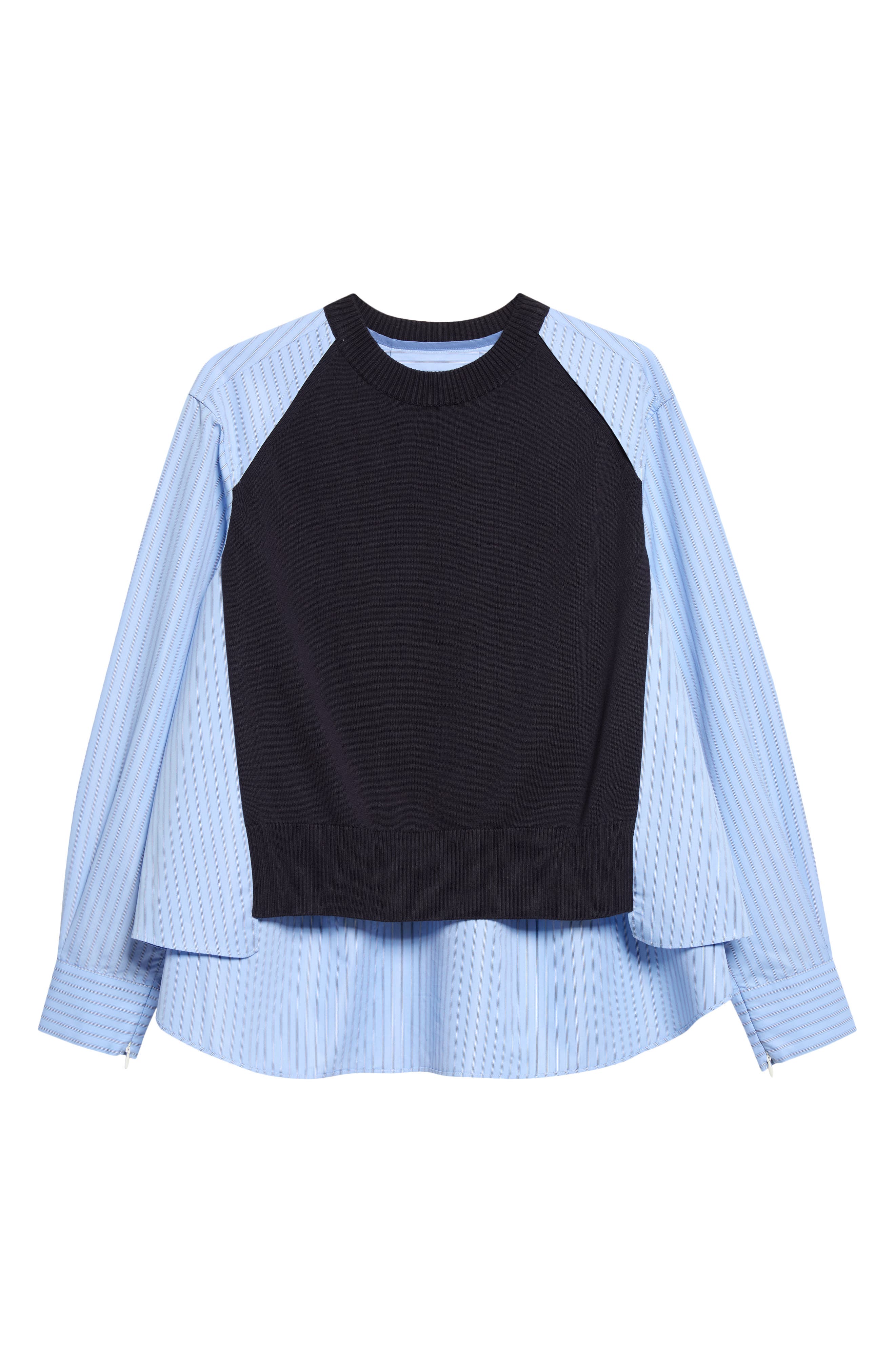 selected NAVY/ LIGHT BLUE STRIPE