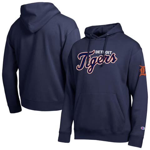 Men's Champion  Navy Detroit Tigers All Star Wordmark Hoodie