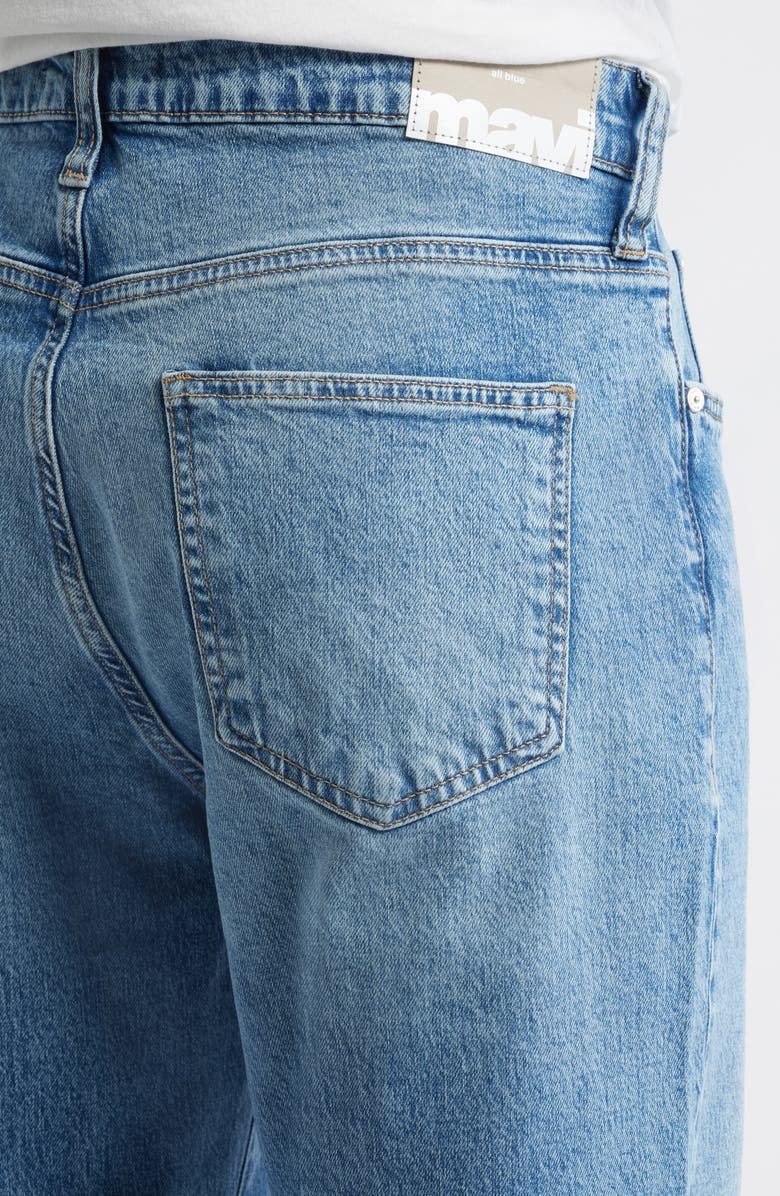 Mavi Jeans Marcel Relaxed Straight Leg Jeans, Alternate, color, Light Brushed Classic Blue