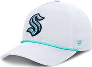 FANATICS Men's Fanatics White Seattle Kraken Rope A-Frame Adjustable Hat