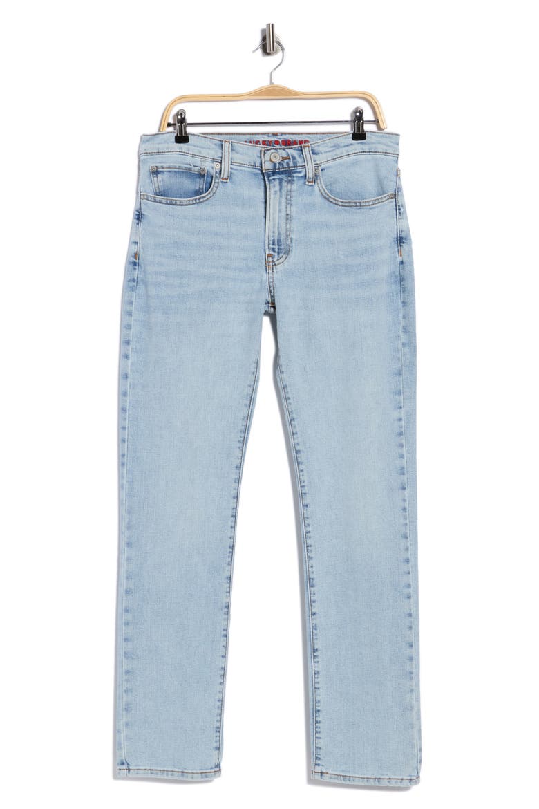 121 Slim Straight Leg Jeans, Main, color, BLUESTAR
