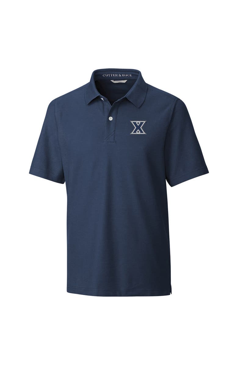 Cutter & Buck Men's Cutter & Buck Navy Xavier Musketeers Breakthrough Polo, Main, color, 