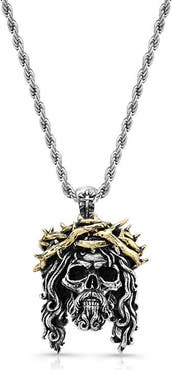 Room101 Jesus Skull Piece Pendant