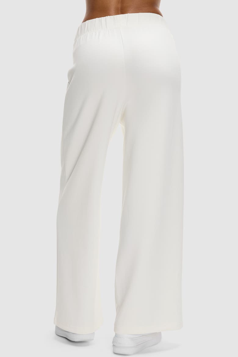 Washed Interlock Pintuck Pant, Alternate, color, Pearl