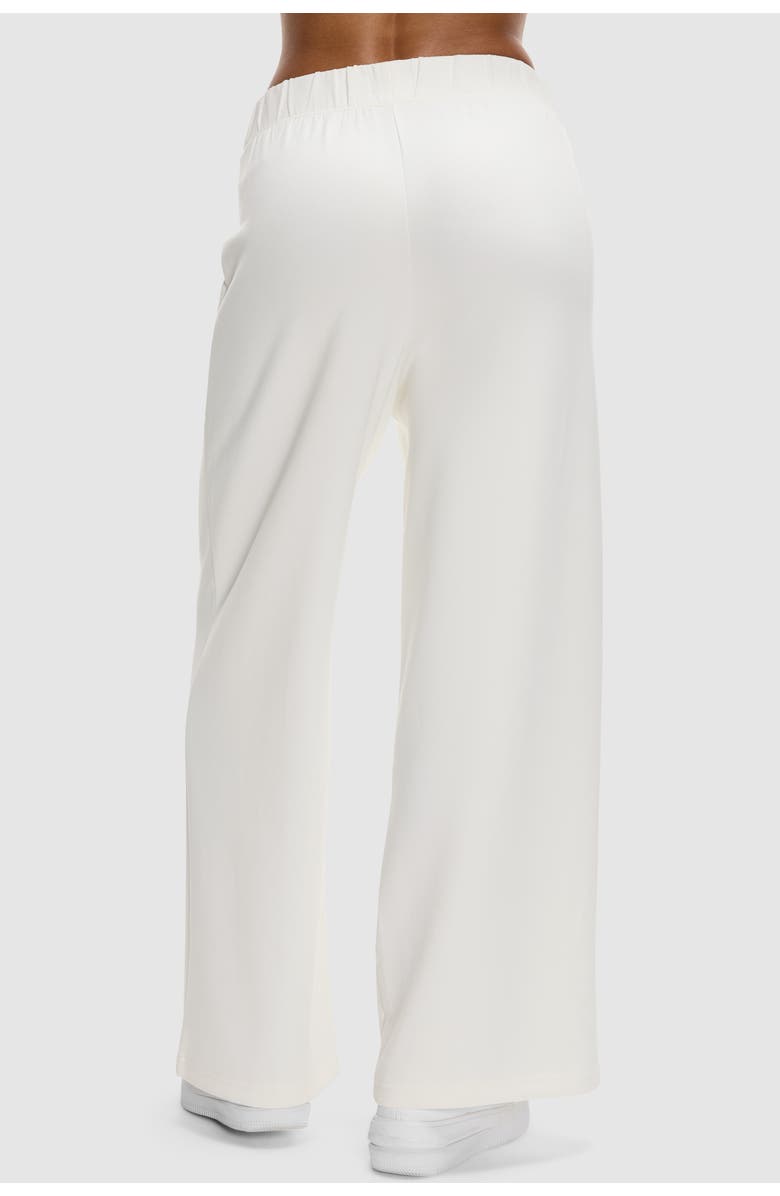 Peloton Washed Interlock Pintuck Pant, Alternate, color, Pearl