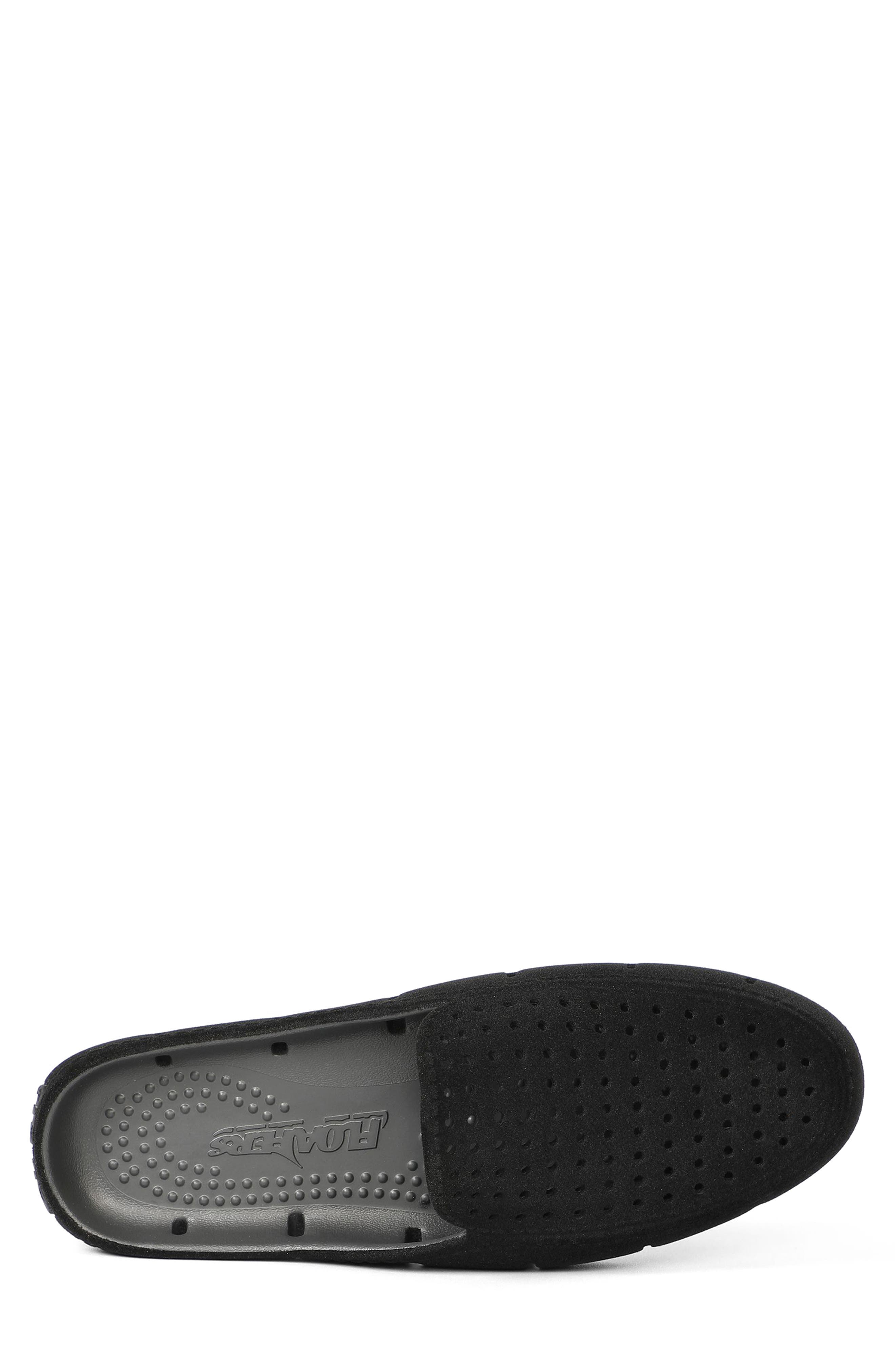 FLOAFERS Sunset Slide Mule, Alternate, color, Black Vegan Suede