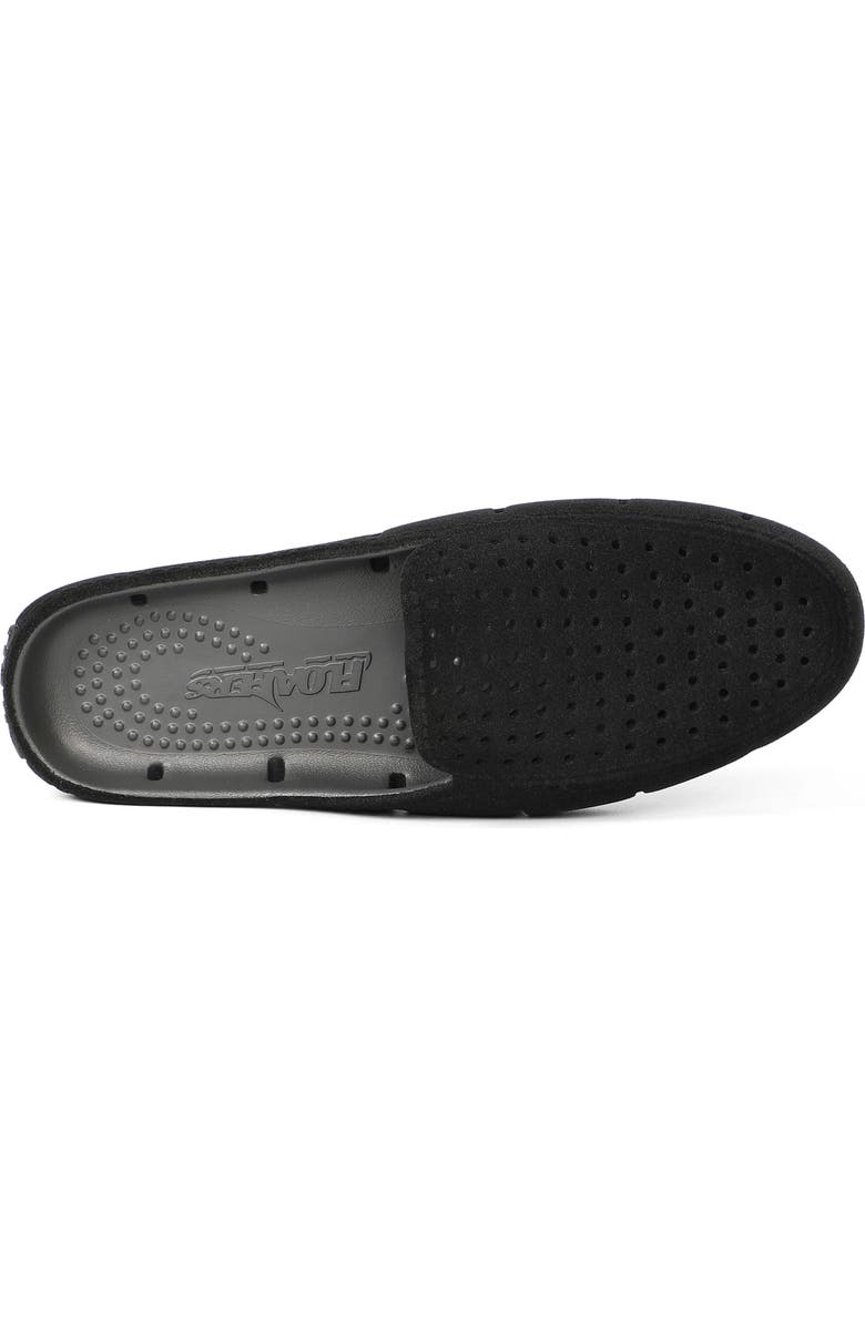 FLOAFERS Sunset Slide Mule, Alternate, color, Black Vegan Suede