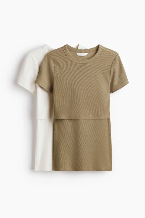 Mama 2-pack Before & After Nursing Tops