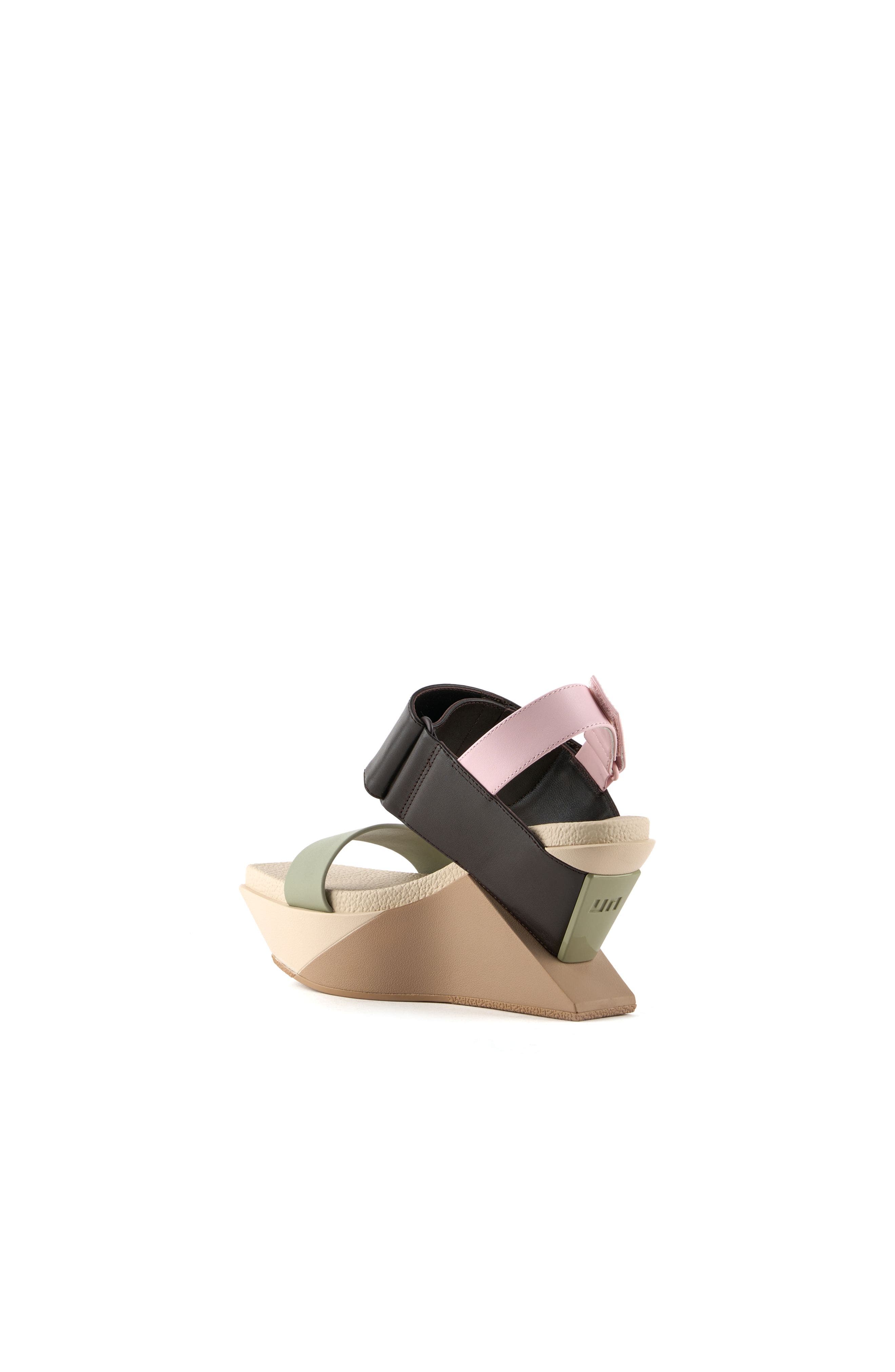Delta Wedge Sandal, Alternate, color, Blossom