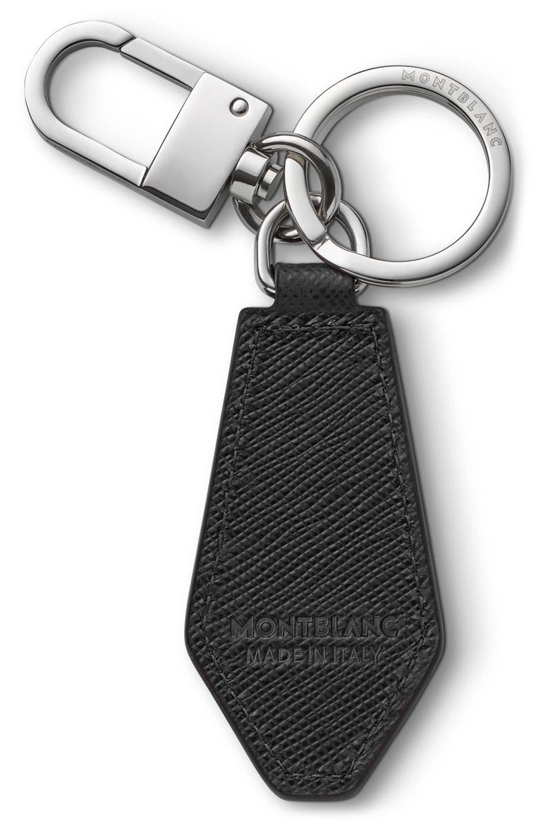 Montblanc Sartorial Leather Key Fob, Alternate, color, 