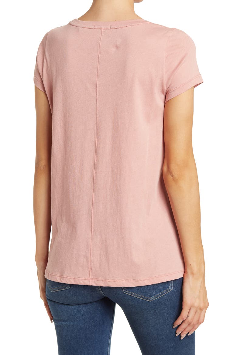 Vintage Jersey Crew Neck T-Shirt, Alternate, color, CLAY