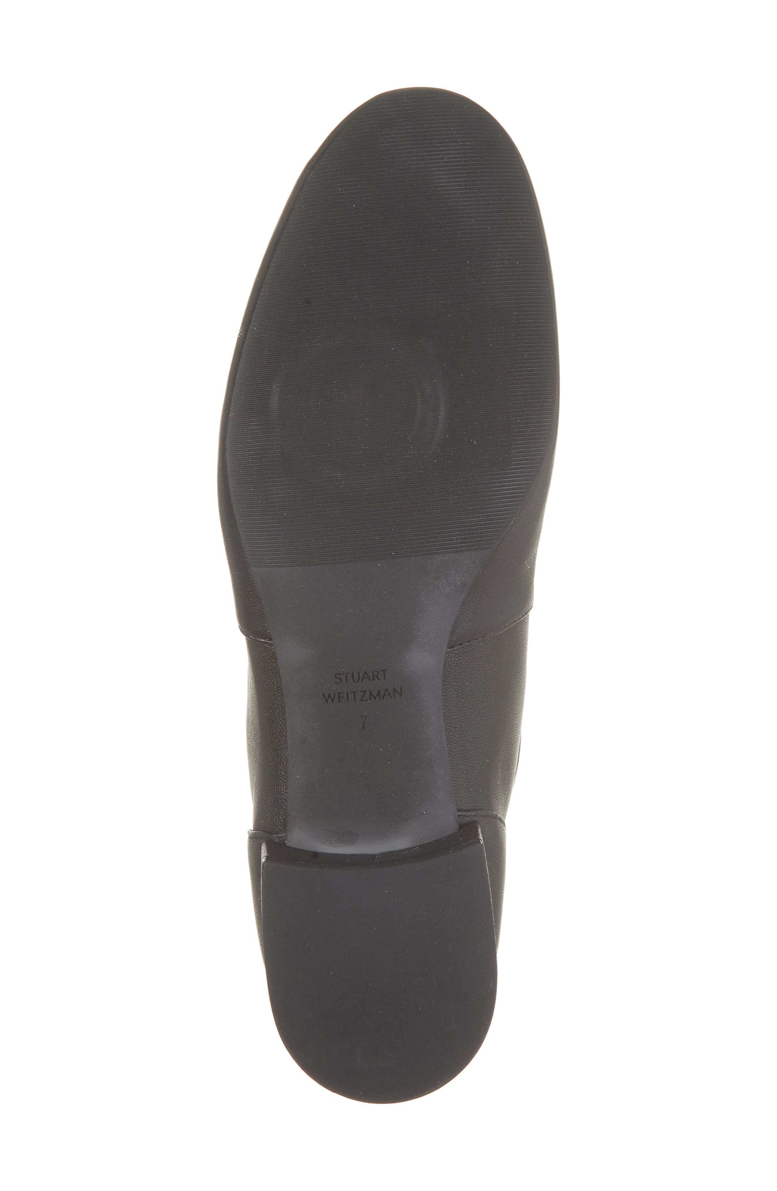 Odetta City 25 Stretch Leather Bootie, Alternate, color, BLACK