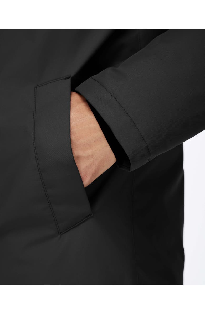 Quartz Co. LABRADOR | Hooded Down Winter Jacket, Alternate, color, Black