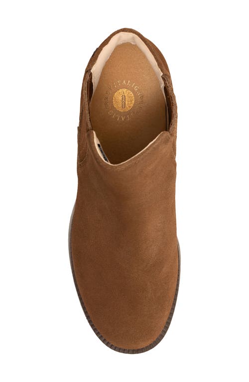 Revitalign Kodiak Bluff Water Resistant Chelsea Boot In Brown
