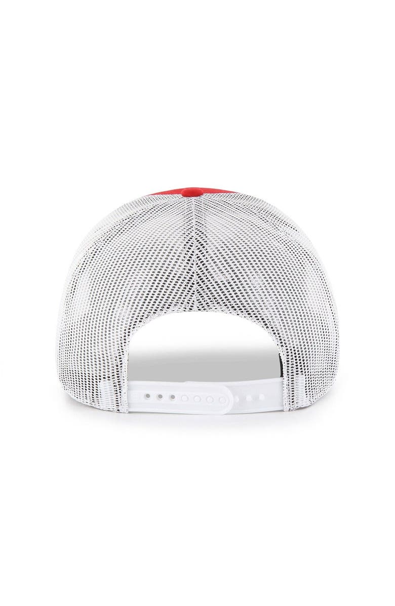 '47 Men's '47 Red Washington Nationals Drifter Trucker Adjustable Hat, Alternate, color, Red