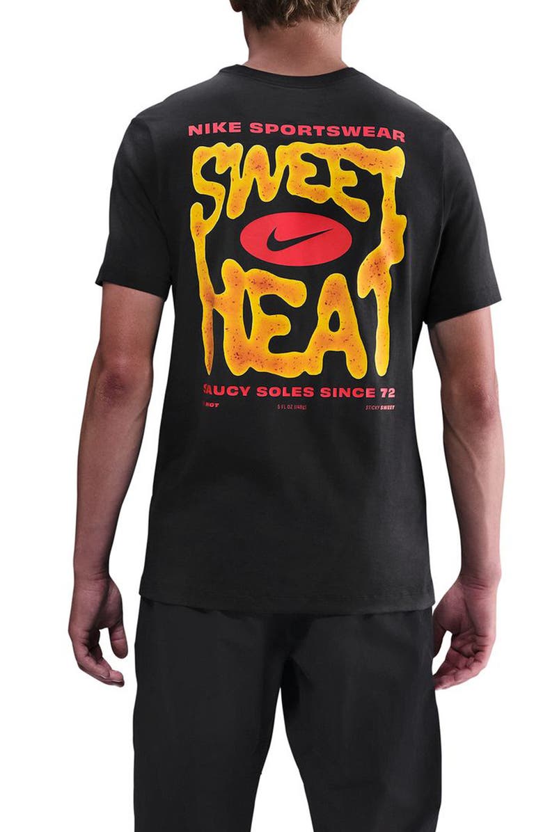 Nike Sportswear Cotton Graphic T-Shirt, Alternate, color, Off Noir