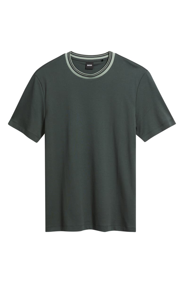 BOSS Thompson T-Shirt, Main, color, Open Green