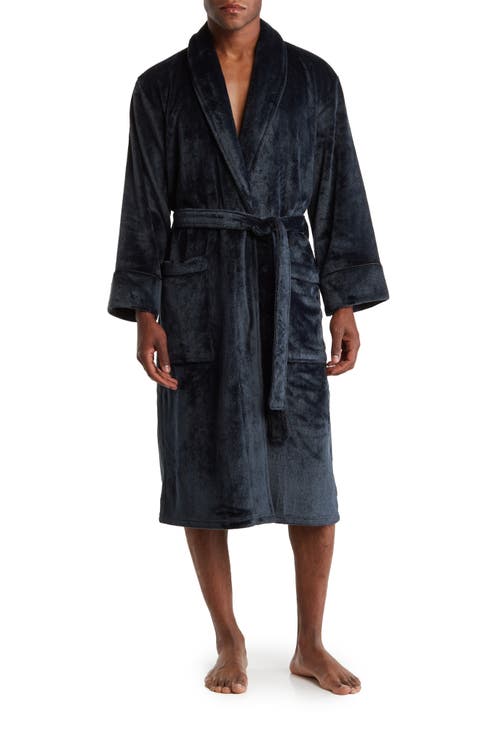 Plush Heathered Fleece Robe