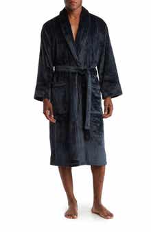 Plush Heathered Fleece Robe